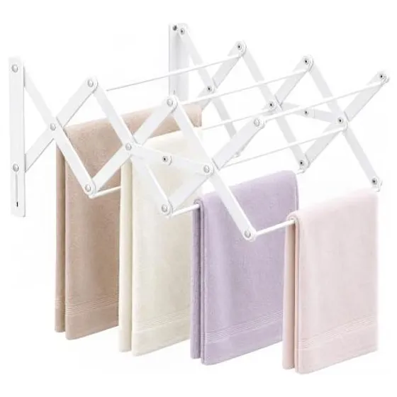 STORAGE MANIAC Wall-Mounted Folding Drying Rack